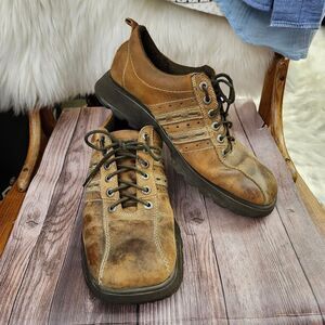 BedStu Square toe The Next Step Y2K distressed leather Oxford‎ shoes 43/10